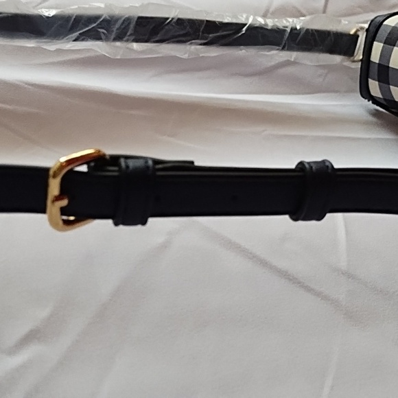 Draper James RSVP blue and white check purse - Picture 3 of 9